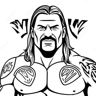 Wwe Coloring Page 18685-15640