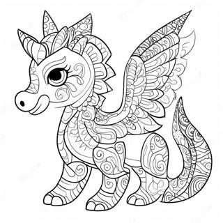 Alebrijes Coloring Page 18695-15646