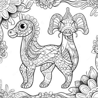 Alebrijes Coloring Page 18695-15648