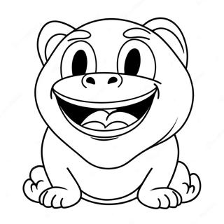 Big Mouth Coloring Pages