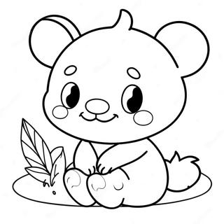 Cute Number 2 Coloring Page 18726-15673