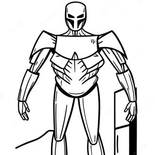 Enderman Coloring Page 18735-15678