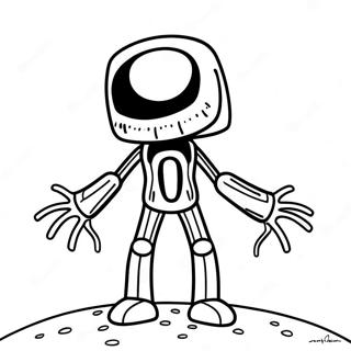 Enderman Coloring Page 18735-15679