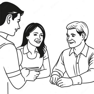 Social Skills Coloring Pages