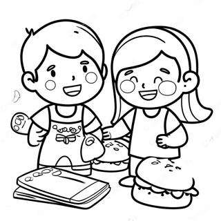 Social Skills Coloring Pages