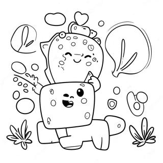 Wubbzy And Friends Adventure Coloring Page 18756-15698