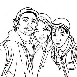 Homies Coloring Page 18765-15702