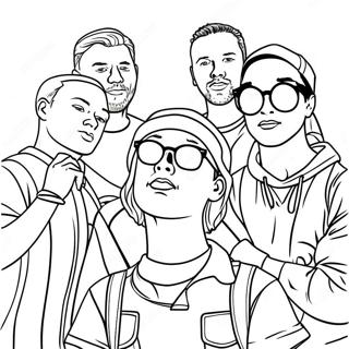 Homies Coloring Page 18765-15703