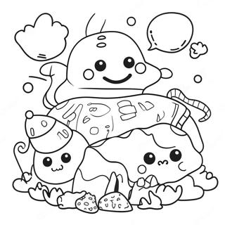 Colorful Island Of Misfit Toys Coloring Page 18776-15715