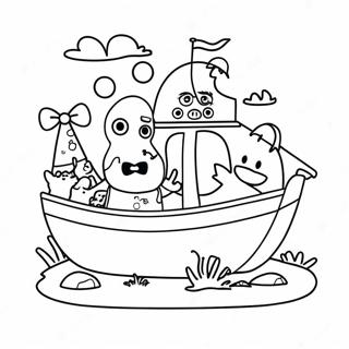 Island Of Misfit Toys Coloring Pages