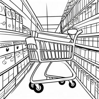 Target Store Coloring Pages