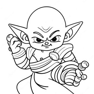 Piccolo With Dragon Balls Coloring Page 18796-15729