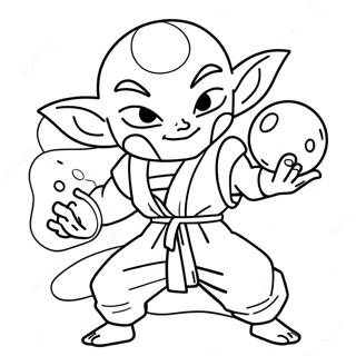 Piccolo With Dragon Balls Coloring Page 18796-15730