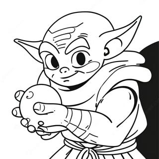 Piccolo Coloring Pages