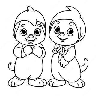 Cute Disney Coloring Page 18878-15790