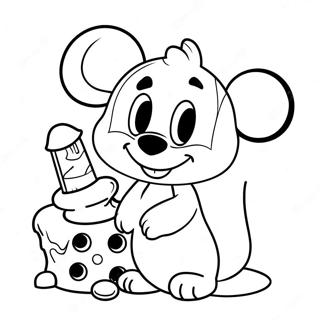 Cute Disney Coloring Page 18878-15792