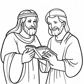 Colorful Bible Stories Coloring Page 18919-15828