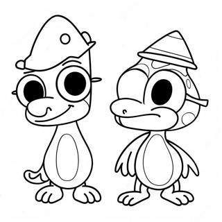 Phineas And Ferb Coloring Page 1891-1555