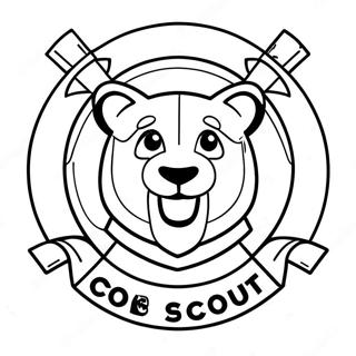 Cub Scout Coloring Pages