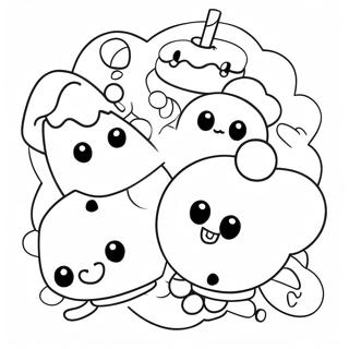 Adventurous Cookie Run Kingdom Characters Coloring Page 19009-15898