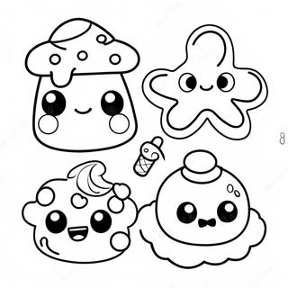 Adventurous Cookie Run Kingdom Characters Coloring Page 19009-15899