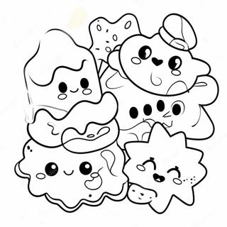 Adventurous Cookie Run Kingdom Characters Coloring Page 19009-15900