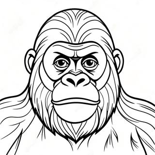 Ivan The Gorilla Coloring Page 19029-15913