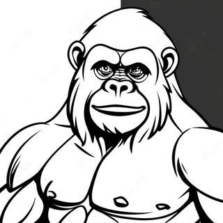 Ivan The Gorilla Coloring Page 19029-15915