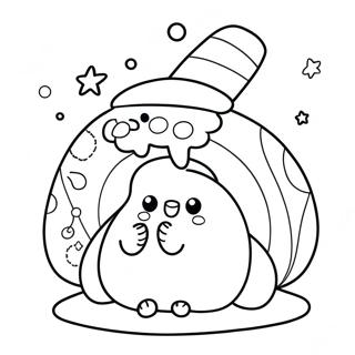 Squishmallow Christmas Coloring Pages