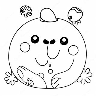 Squishmallow Christmas Coloring Page 19058-15936