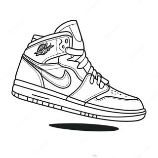 Air Jordan Logo Coloring Page 19068-15943