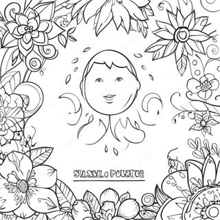 Inspirational Psalms Coloring Page 19079-15953