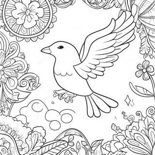 Inspirational Psalms Coloring Page 19079-15956