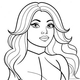 Starfire Coloring Page 19088-15959