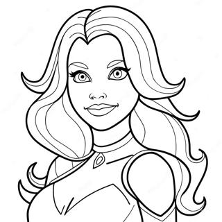 Starfire Coloring Page 19088-15960