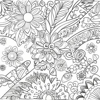 Traditional Folk Art Patterns Coloring Page 19109-15977