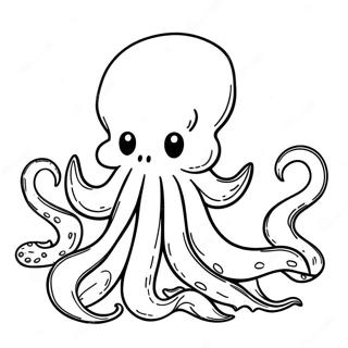 Teenage Kraken Coloring Page 1911-1570