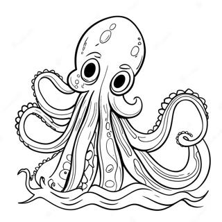 Teenage Kraken Coloring Page 1911-1571