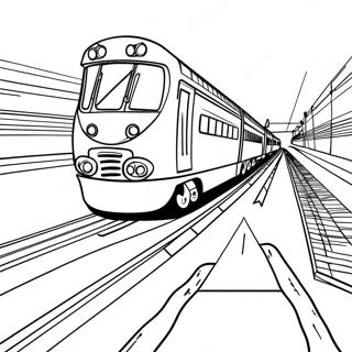 Track Coloring Pages