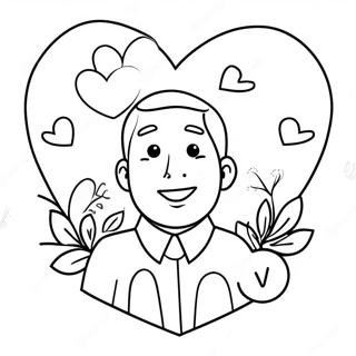 Happy Valentine S Day Dad Coloring Page 19198-16048