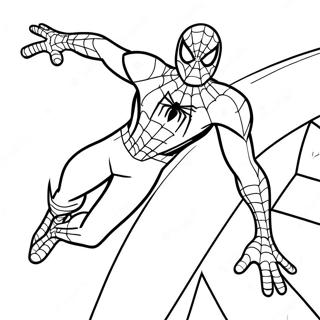 Spiderman Far From Home Coloring Pages