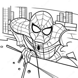 Spiderman Far From Home Coloring Page 19218-16062