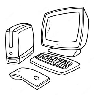 Computer Coloring Page 1921-1580