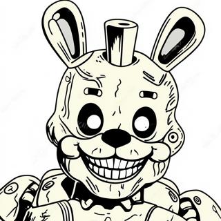 Springtrap Coloring Page 19258-16094