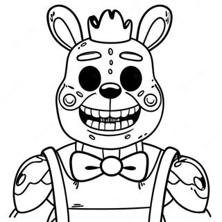 Springtrap Coloring Page 19258-16095