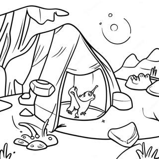 Camp Cretaceous Coloring Page 19268-16104