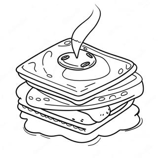 S Mores Coloring Page 19288-16120