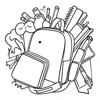 Back To School Coloring Page 1931-1587