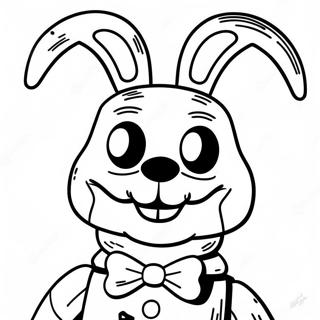 Withered Bonnie Coloring Page 19408-16216