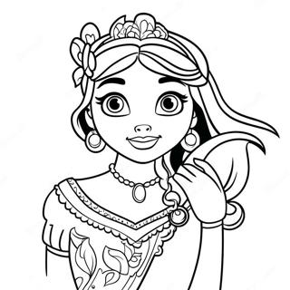 Elena Of Avalor Coloring Pages